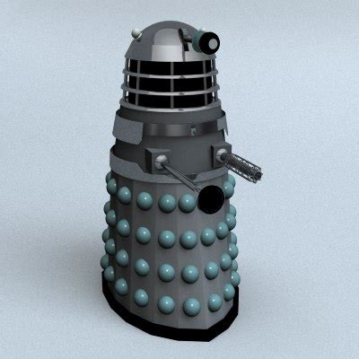 3d model of mark 1 dalek