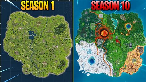 Fortnite Chapter 1 Season X Map