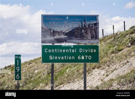 Continental Divide Sign