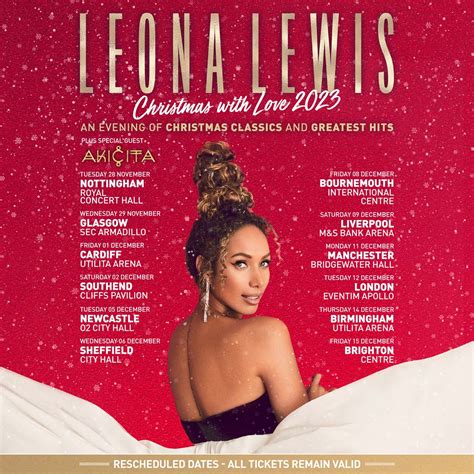 Tour Dates | Leona Lewis | Official Website