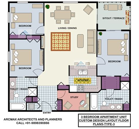 Apartment Layout Floor Plan - Image to u