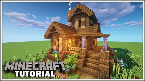 Minecraft House Tutorial Survival How To Build A Survival Starter House ...