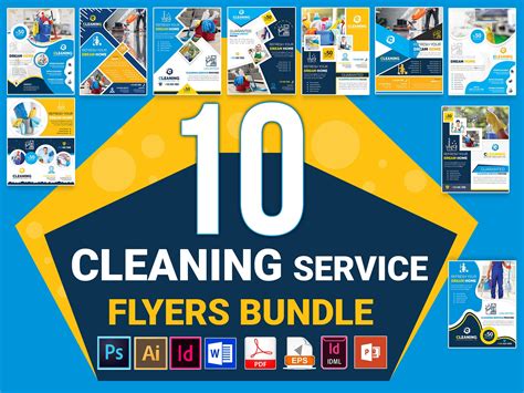 10 Cleaning Service Flyer Cleaning Services Flyers, Flyers for Cleaning ...