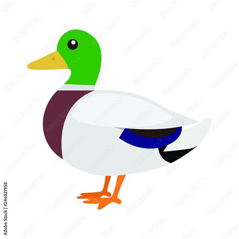 Duck emoji vector Stock Vector | Adobe Stock