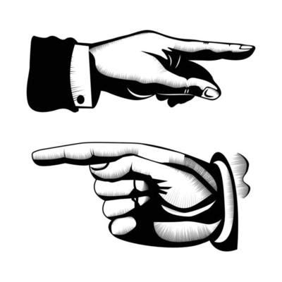 Pointing Finger Vector Art, Icons, and Graphics for Free Download