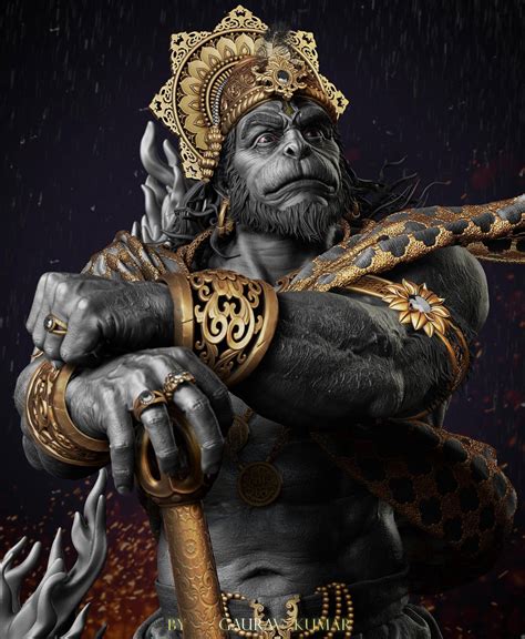 [100+] Angry Hanuman Wallpapers | Wallpapers.com