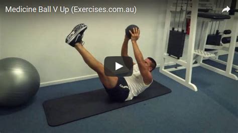 Medicine Ball V Up | Quick 1:14 Min Expert Exercise Video