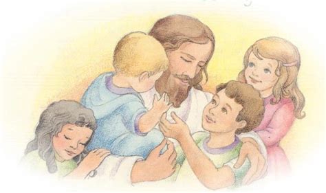 jesus with the children clipart 20 free Cliparts | Download images on ...