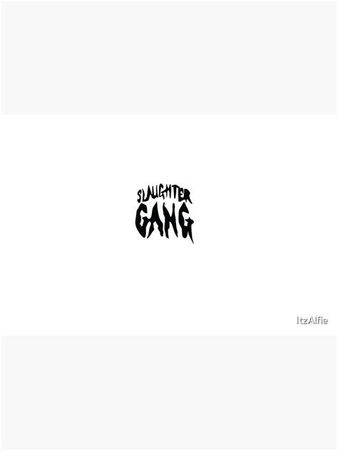 "Slaughter Gang Logo" Zipper Pouch for Sale by ItzAlfie | Redbubble