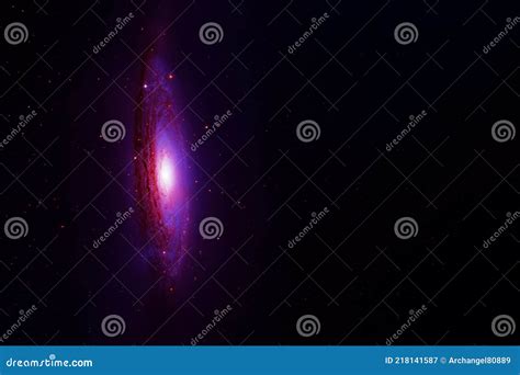 Bright, Red-dark Quasar in Deep Space. Elements of this Image Were ...