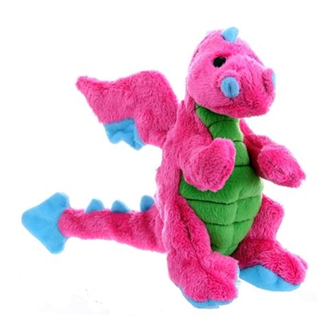 goDog Dragons Dog Toy - Pink | BaxterBoo