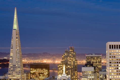 san francisco skyline at night-4667 | Stockarch Free Stock Photo Archive