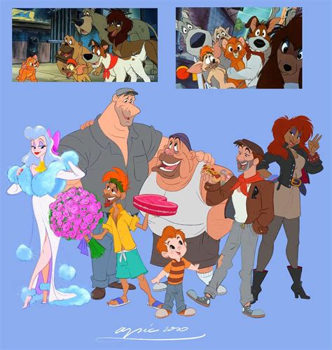 Disney 'Humanimalized': Animal Characters Turned Into Humans And Humans ...