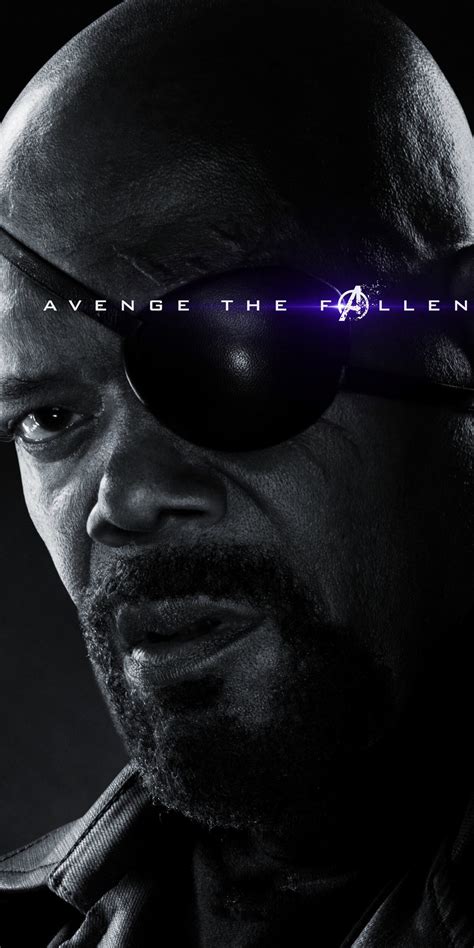 1080x2160 Nick Fury Avengers Endgame 2019 Poster One Plus 5T,Honor 7x ...