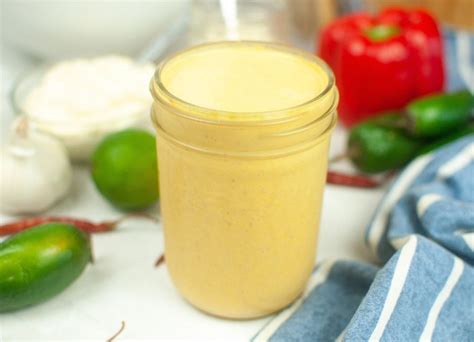 Taco Bell Baja Sauce - Mason Jar Recipe