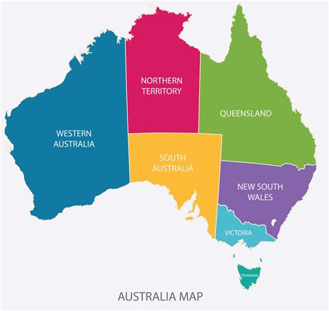 Map Australia