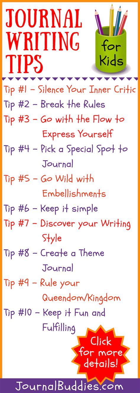 Tips for Beginning Journal Writers