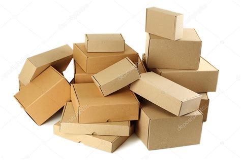 Empty cardboard boxes Stock Photo by ©5seconds 102987154