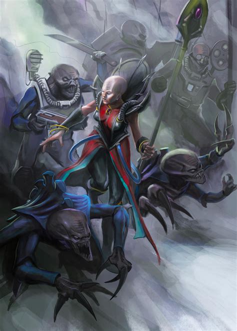 Genestealer Cult - Art by OD60 - 40K Gallery