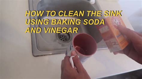 How To Clean A Stainless Steel Sink With Baking Soda And Vinegar at ...