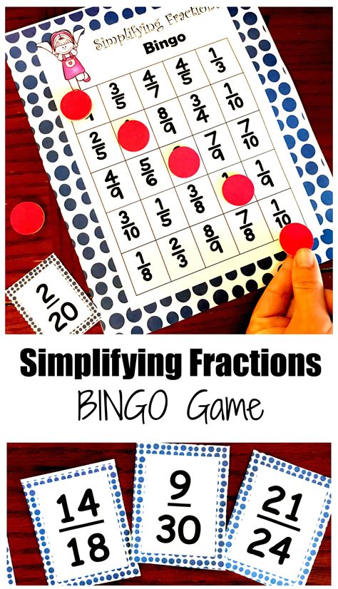 Practice Simplifying Fractions With This FREE Simplifying Fractions Game