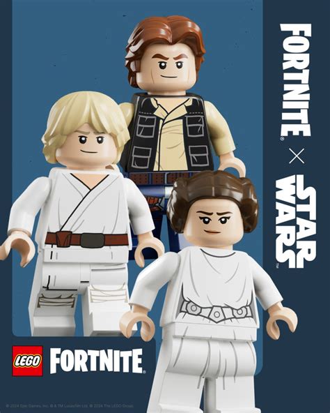 Classic LEGO Star Wars characters now available in LEGO Fortnite