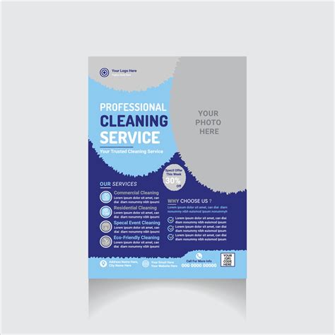 cleaning service flyer 42373439 Vector Art at Vecteezy