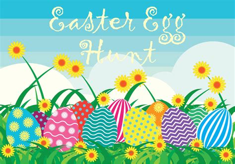 Easter Egg Hunt Background 145727 Vector Art at Vecteezy