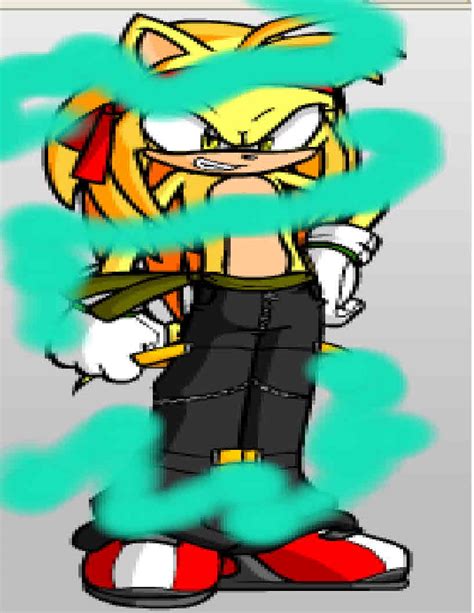 ssj 3 sonic by sonicwind64 on DeviantArt