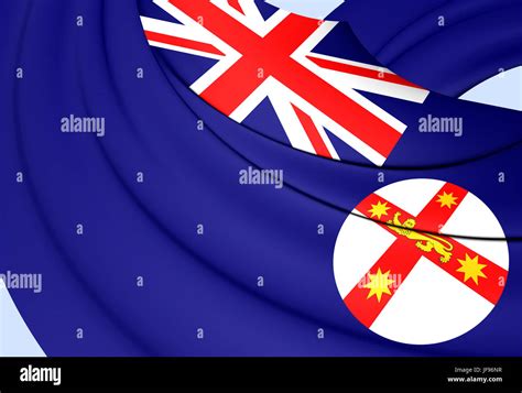 Flag of New South Wales, Australia Stock Photo - Alamy