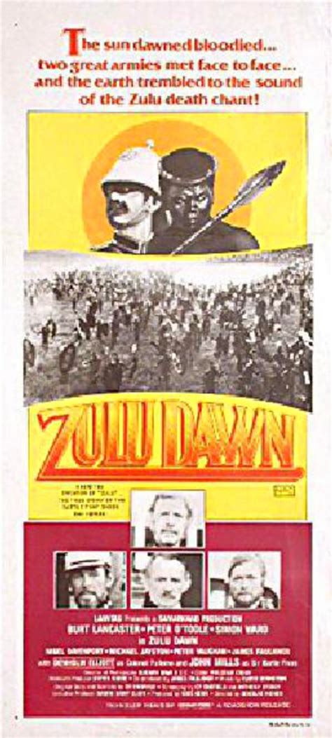 Zulu Dawn Original 1979 Australian Daybill Movie Poster - Posteritati ...