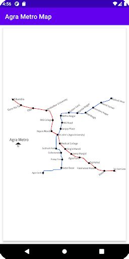 Agra Metro Map - скачать последнюю версию 1.1 APK на Android бесплатно