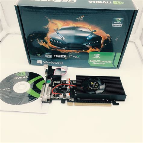 NEW NVIDIA GeForce GT210 1GB 64bit DDR2 HDMI-compatible VGA/DVI Video ...