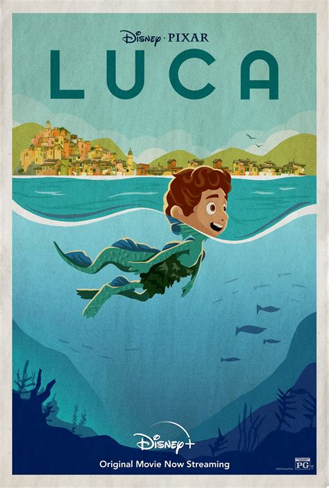 Luca - Disney/Pixar LUCA Digital Illustrated Poster Series | Clios