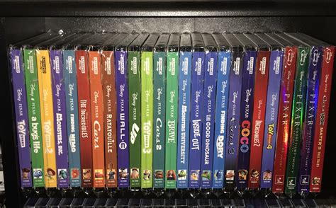 My Complete 4K Pixar Collection! : r/dvdcollection