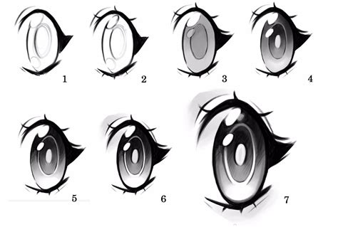 Easy Drawing of Anime Eyes Mouth Nose - Johnson Glon1966