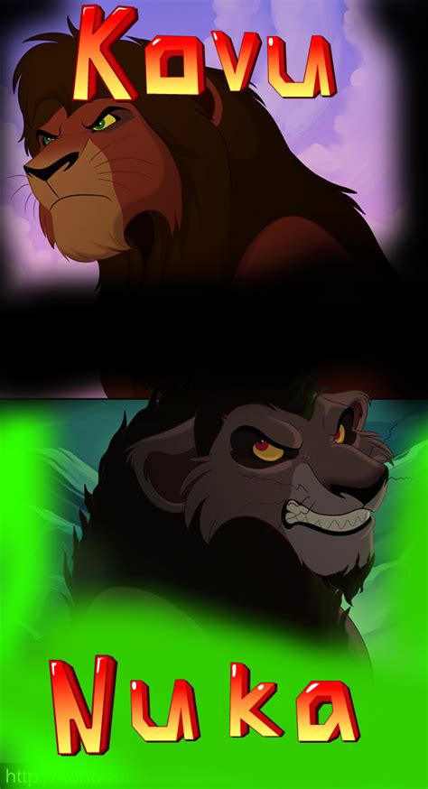 kovu and nuka - The Lion King 2:Simba's Pride Fan Art (34675903) - Fanpop