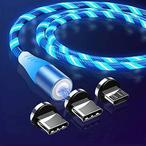 Magnetic Ultra Fast Charging Cable 3In1 at ₹ 80/piece | USB Data Cable ...