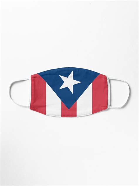 "Puerto Rico Flag Protective Face Mask" Mask by BERGULATOR | Redbubble