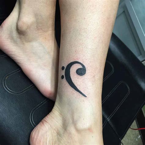 Tattoo Bass Clef - Best Tattoo Ideas Gallery