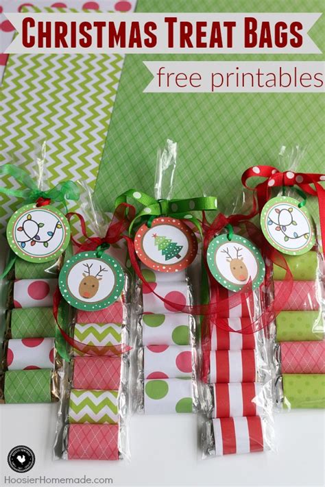 Christmas Treat Bags - Hoosier Homemade