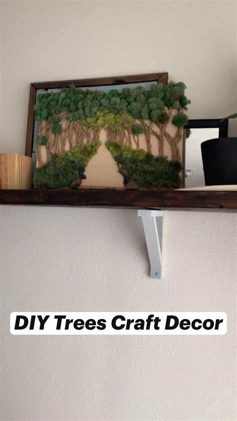 DIY Trees Craft Decor | Diy wall art, Wood crafts, Diy crafts for home ...