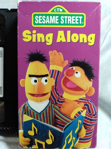 Sesame Street Sing Along VHS Tape 1987 | Grelly USA