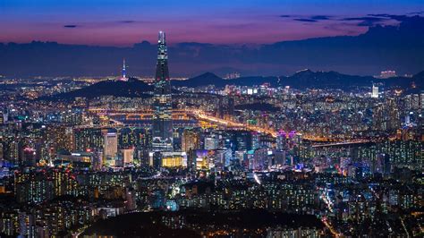 Seoul City Night Wallpapers - Top Free Seoul City Night Backgrounds ...