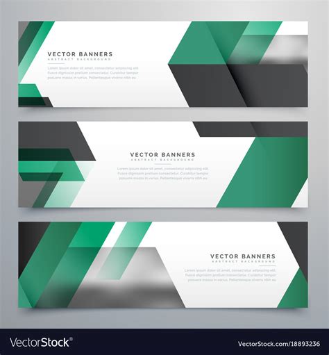 Moden business banners background Royalty Free Vector Image