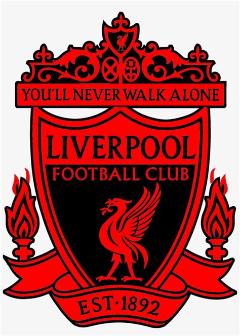 Fc Liverpool Logo - Liverpool Fc Black And Red - Free Transparent PNG ...