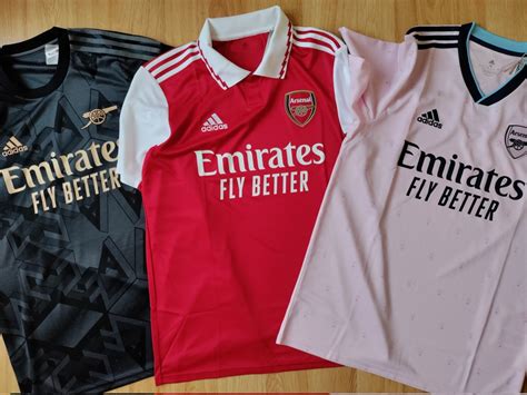 New 2022/23 Arsenal jerseys leaked including pink third shirt - Futbol ...