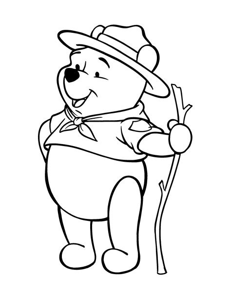 Dibujos De Winnie Pooh Para Colorear Pintar E Imprimir Gratis