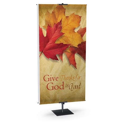 Church Banner - Fall & Thanksgiving - Give Thanks - B31191