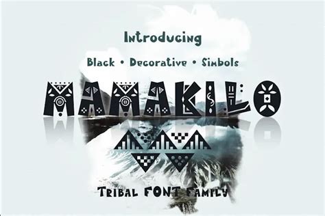 21 Tribal African Fonts (FREE & Premium) - Onedesblog